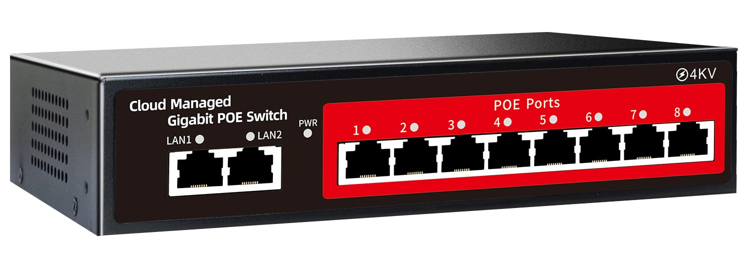 Купить DIVITEC Cloud DT-8GP2GE-120W Управляемый облачный PoE коммутатор в Москве.