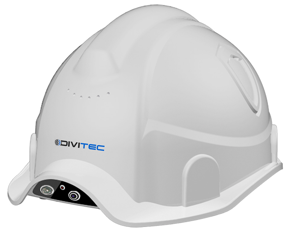 Купить DIVITEC DT-HFV-H400 Высокотехнологичная каска с интегрированной системой видеорегистрации и связи в Москве.