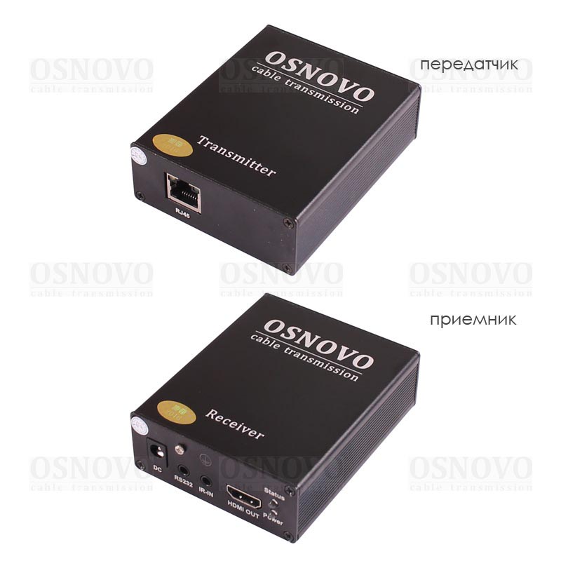 Купить Купить OSNOVO TLN-Hi/1+RLN-Hi/1 Комплект для передачи HDMI сигнала в Москве. в Москве.