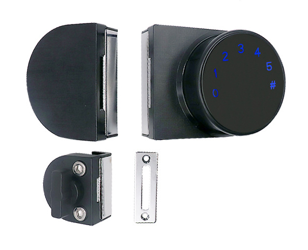 Купить DIVITEC DT-S1404G Электронный замок для распашных стеклянных дверей шкафов, витрин и т.д в Москве.