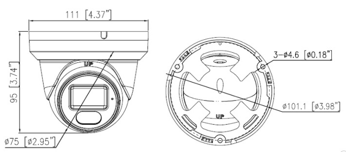 IP камера DIVITEC DS-IPD5150HZSD-F
