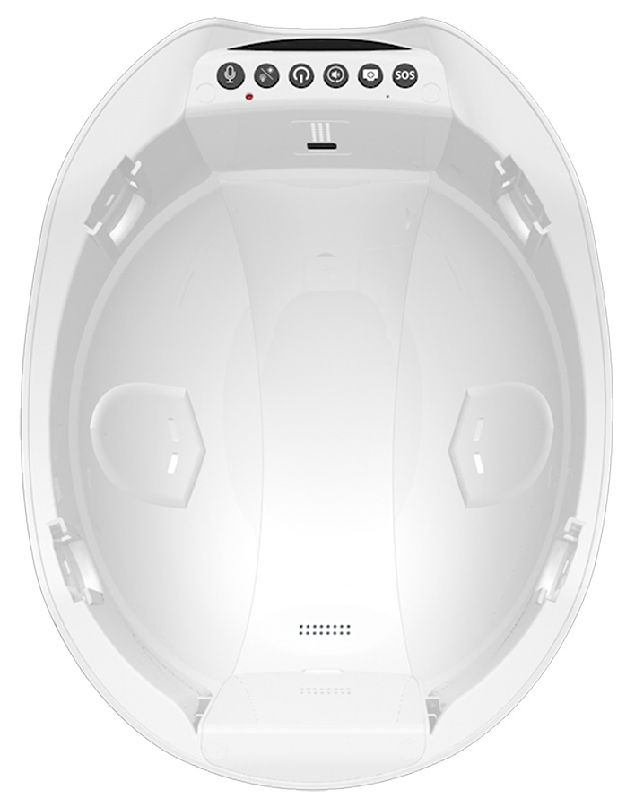 Купить DIVITEC DT-HFV-H400 Высокотехнологичная каска с интегрированной системой видеорегистрации и связи в Москве.