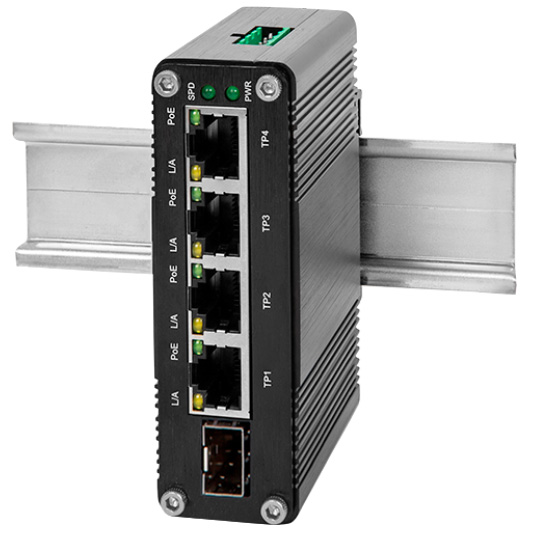 Купить NSGate NIS-3200-104PSG Промышленный неуправляемый PoE коммутатор в Москве.