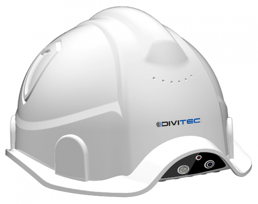 Купить DIVITEC DT-HFV-H400 Высокотехнологичная каска с интегрированной системой видеорегистрации и связи в Москве.