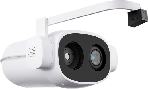 Купить DIVITEC DS-T5H-F Тепловизионная камера с функцией измерения температуры тела и со встроенным АЧТ в Москве.