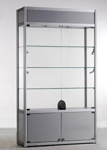 Купить DIVITEC DT-S1406G Электронный замок для распашных стеклянных дверей шкафов, витрин и т.д. в Москве.