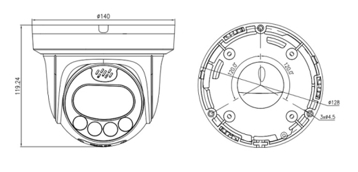 IP камера DIVITEC DS-IPD8041CQ-MZ