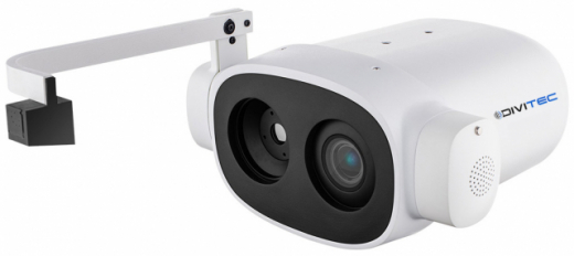 Купить DIVITEC DS-T5H-F Тепловизионная камера с функцией измерения температуры тела и со встроенным АЧТ в Москве.