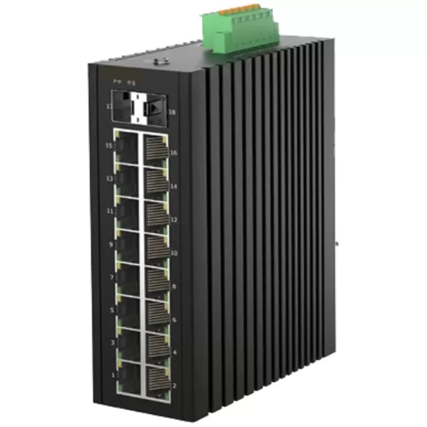 Купить NSGate NIS-3500-2216PGX Промышленный PoE коммутатор в Москве.