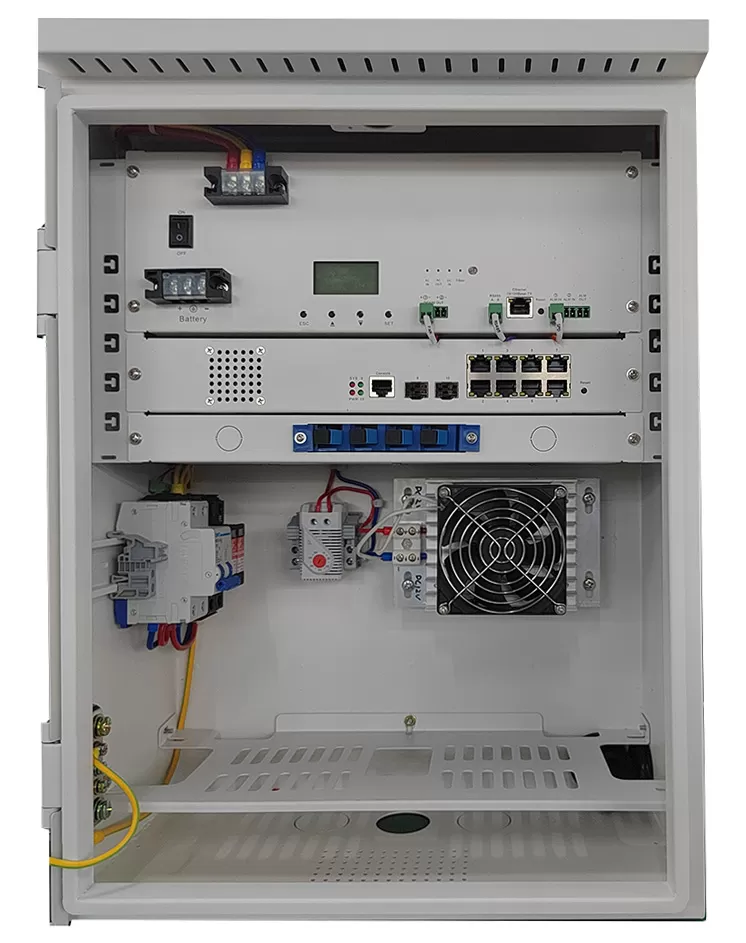 Купить DIVITEC DT-8PG2SFP-S-L2-UPS-SUN-WP Уличный узел доступа с питанием от солнечных батарей в Москве.