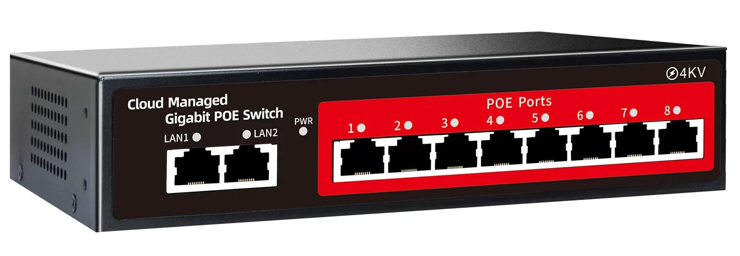 Купить DIVITEC Cloud DT-8GP2GE-120W Управляемый облачный PoE коммутатор в Москве.