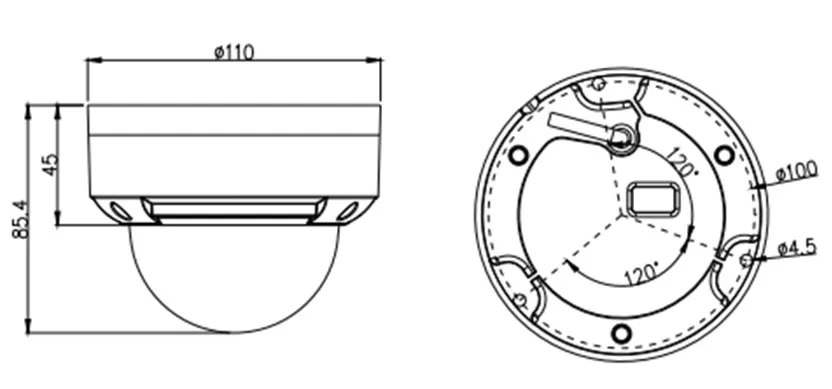 IP камера DIVITEC DS-IPD5122EF-F