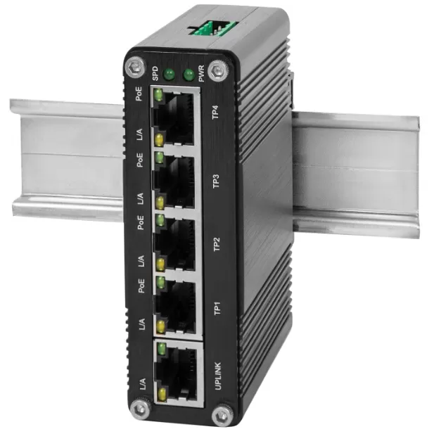 Купить NSGate NIS-3200-105PSGB Промышленный неуправляемый PoE коммутатор в Москве.