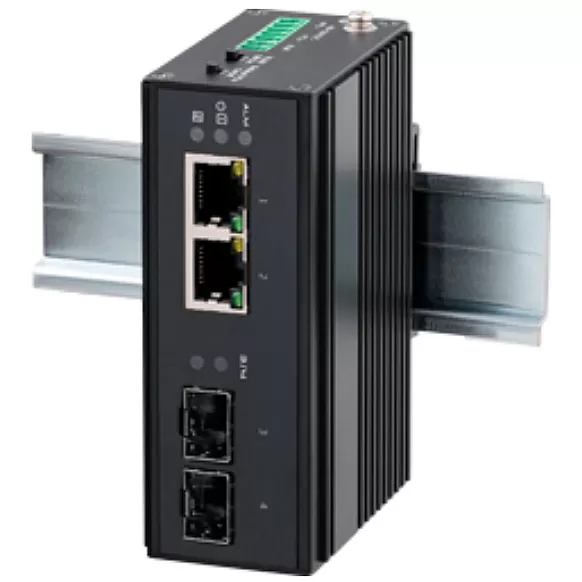 Купить NSGate NIS-3200-122PSG Промышленный неуправляемый PoE коммутатор в Москве.