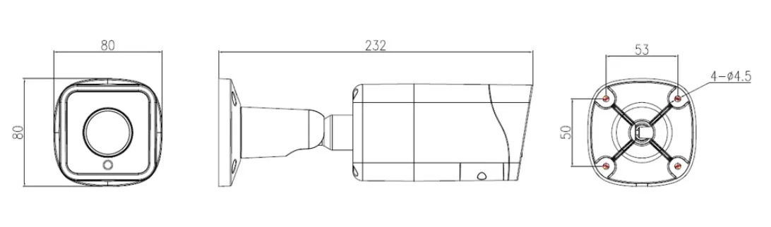 IP камера DIVITEC DS-IPC5122BZ-V