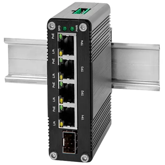 Купить NSGate NIS-3200-104PSG Промышленный неуправляемый PoE коммутатор в Москве.
